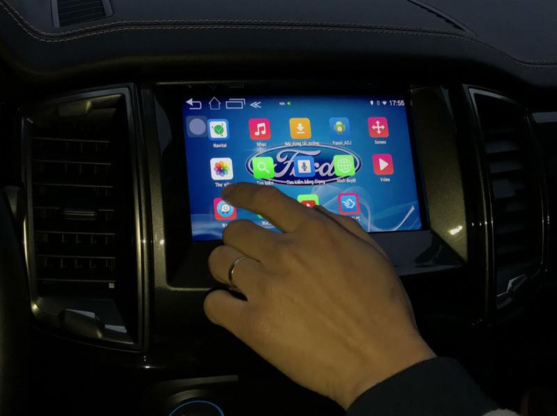 Interface Ford Bản đồ GPS dẫn đường và xem video hình SYNC 3.0 xe Ford