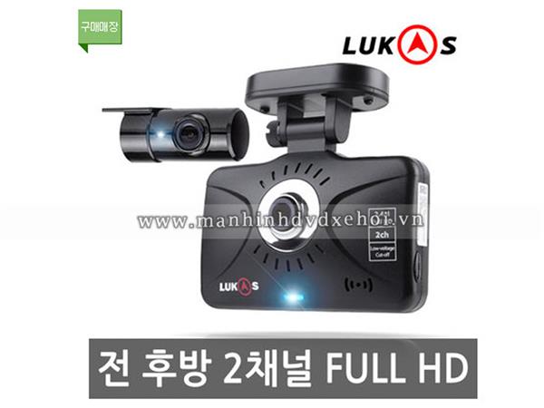 Camera hành trình Lukas LK-9100 3.5 Inch 2 Camera cho xe Ôtô