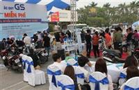 GS Việt Nam chăm sóc ắc-quy xe máy miễn phí