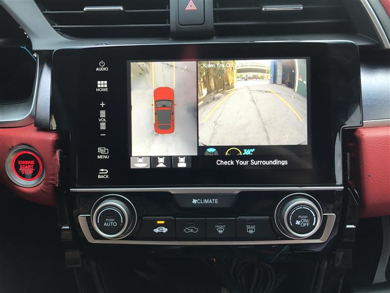 Camera 360 độ Oview cho xe Honda Civic 2017 - 7