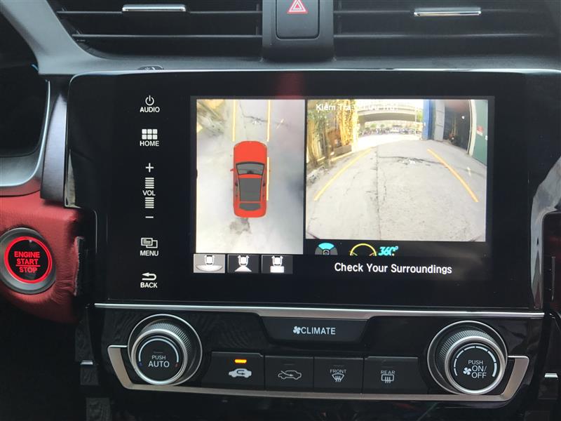 Camera 360 độ Oview cho xe Honda Civic 2017 - 3