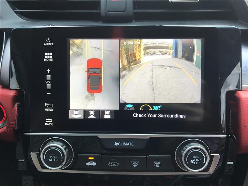 Camera 360 độ Oview cho xe Honda Civic 2017 - 4