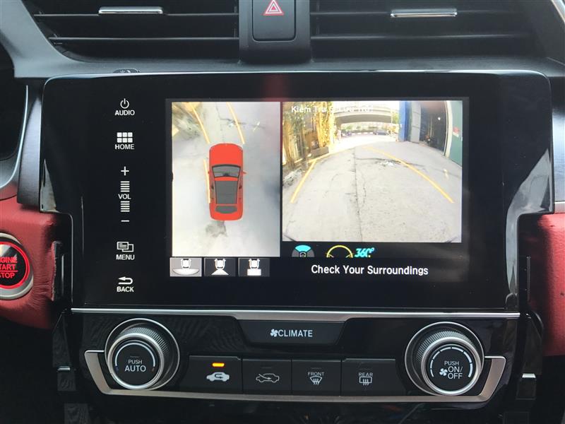 Camera 360 độ Oview cho xe Honda Civic 2017 - 2