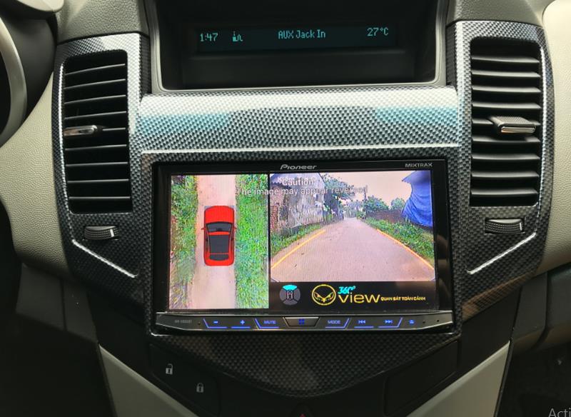 Camera 360 độ cho xe ô tô Chevrolet Cruze - 7