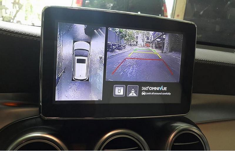 Camera 360 độ ô tô cho xe Mercedes GLC300 - 2
