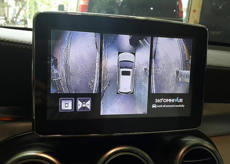 Camera 360 độ ô tô cho xe Mercedes GLC300 - 6