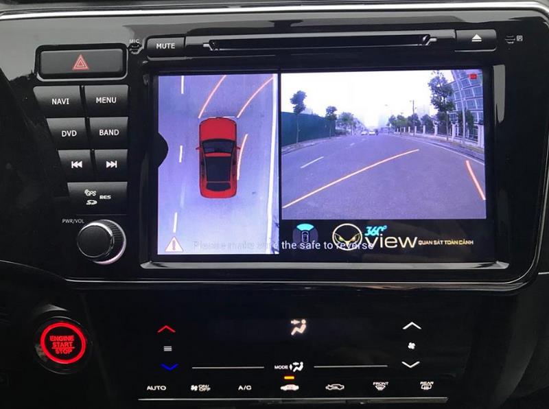Camera 360 độ Oview cho xe ô tô Honda City - 10