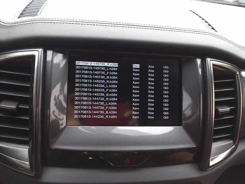 Camera 360 ô tô cho xe Ford Ranger - 4