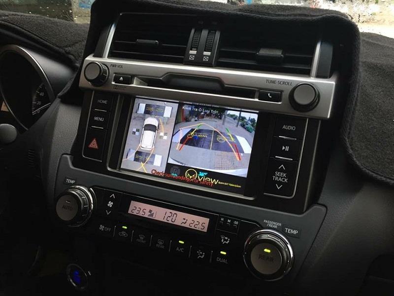 Camera 360 ô tô cho xe Toyota Prado - 1