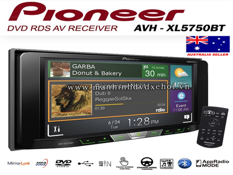 Màn hình DVD pioneer AVH-XL5750BT Cho Xe ôtô