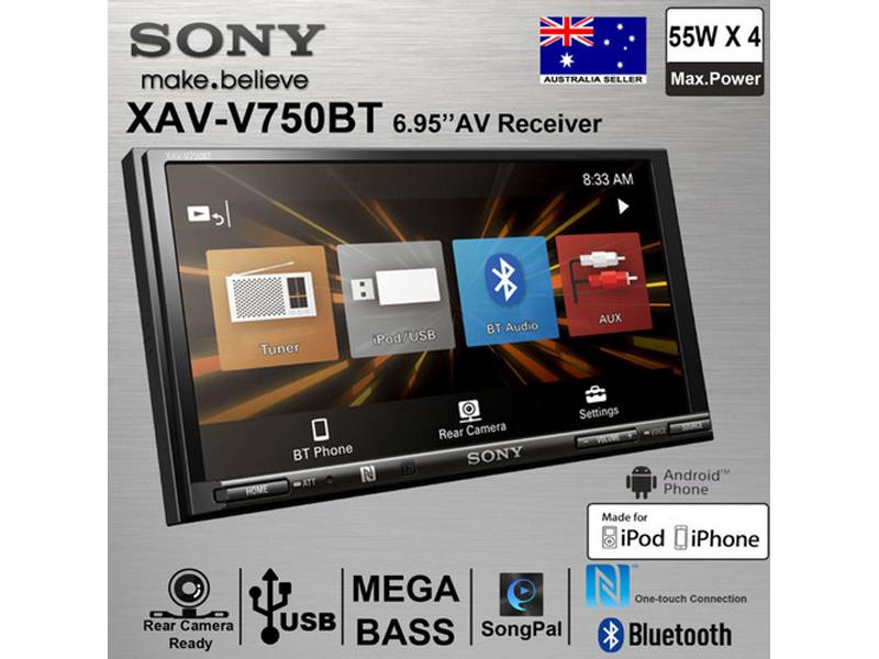 Màn hình DVD ô tô Sony XAV-V750BT - 1