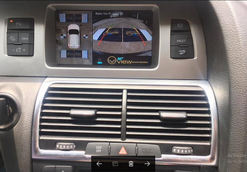 Camera 360 độ ô tô ghi hình toàn cảnh quanh xe