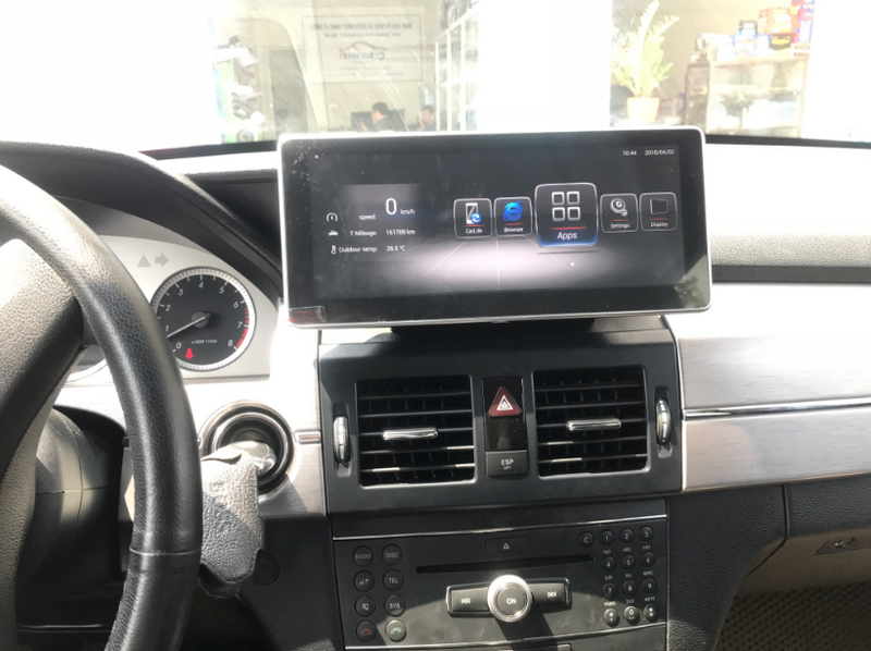 Đầu DVD ô tô cho xe Mercedes GLK 300 với giao diện thông minh