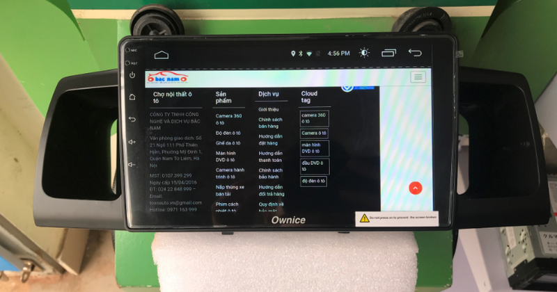 DVD Ownice C500+ chạy trực tiếp sim 4G