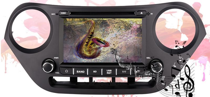 Đầu màn hình DVD cho xe ô tô Hyundai Grand i10 - 3
