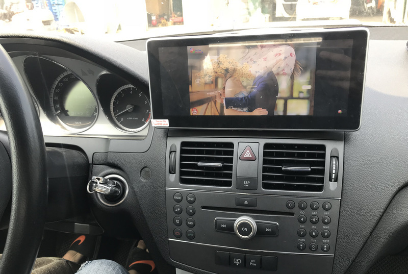 Đầu màn hình DVD cho xe ô tô Mercedes C250 - 4