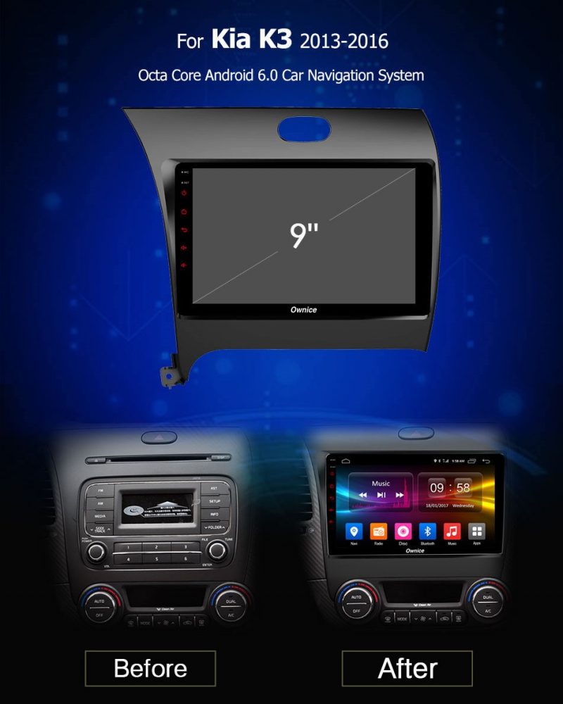 Đầu màn hình DVD Ownice C500+ cho xe ô tô Kia K3 - 2