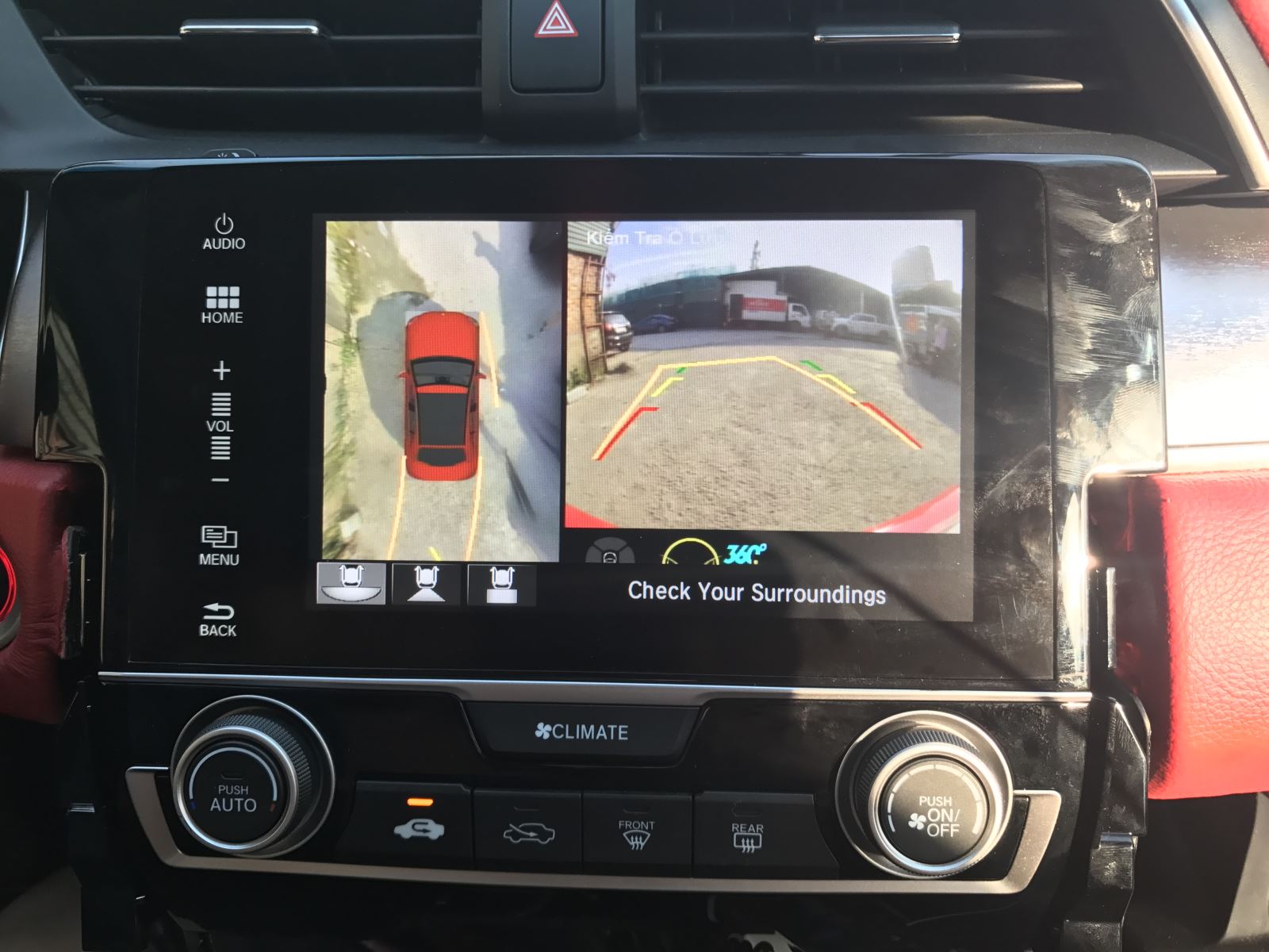 Camera 360 độ Oview cho xe Honda Civic 2017 - 5