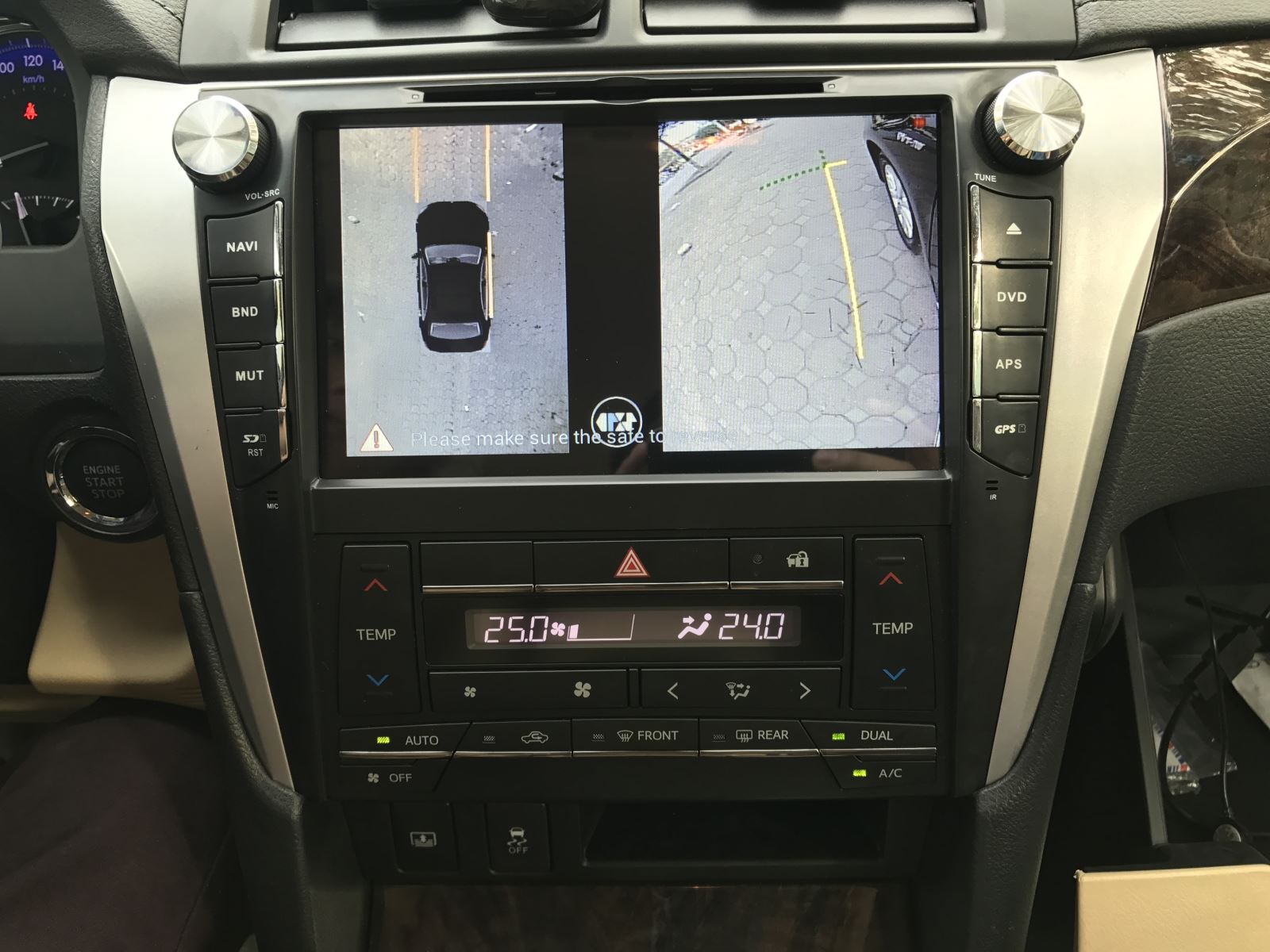 Camera 360 độ Oris cho xe Toyota Camry 2015- 2017 - 3