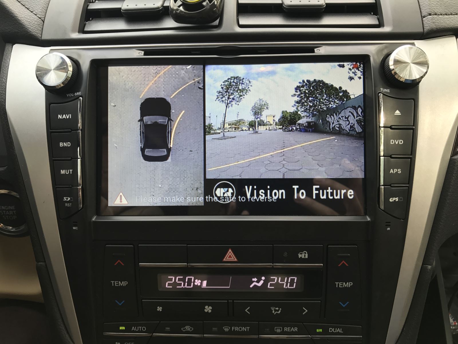 Camera 360 độ Oris cho xe Toyota Camry 2015- 2017 - 6