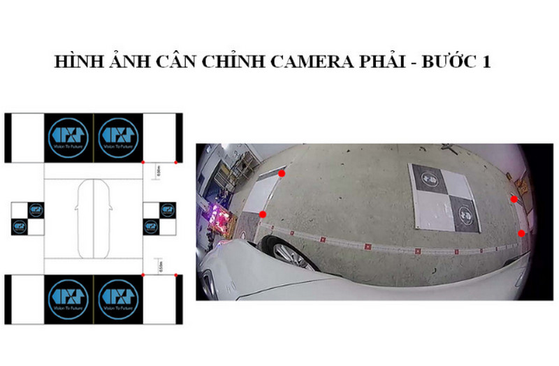 Cách hiệu chuẩn căn chỉnh camera ô tô 360 - 9
