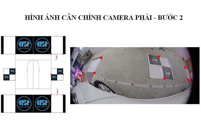 Cách hiệu chuẩn căn chỉnh camera ô tô 360 - 10