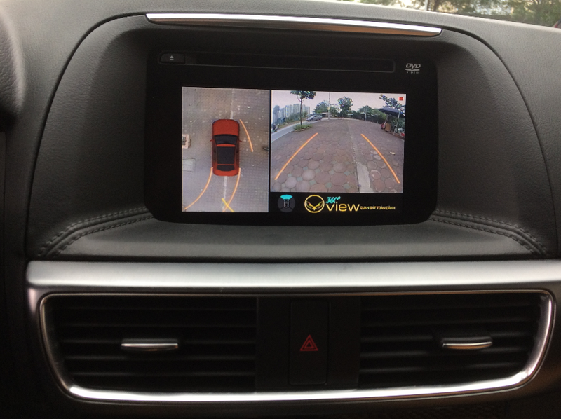 Địa chỉ lắp đặt camera 360 ô tô Oview uy tín, giá rẻ cho xe Mazda CX5 - 3