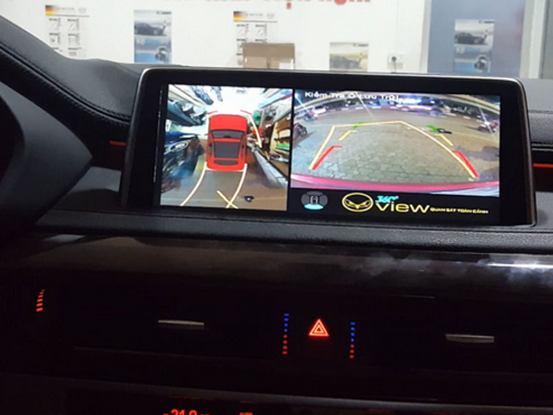Camera 360 độ cho xe ô tô BMW X6 - 1
