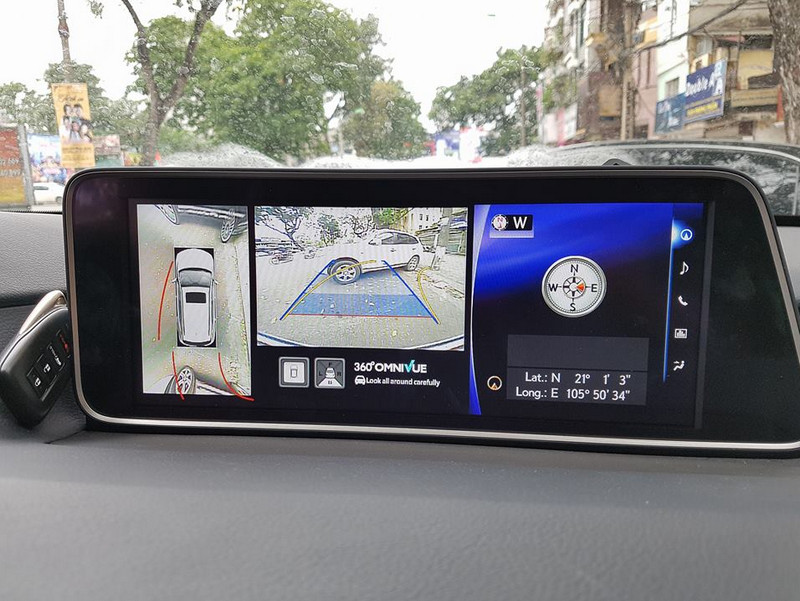 Camera 360 độ cho xe ô tô Lexus RX350 F Sport - 2