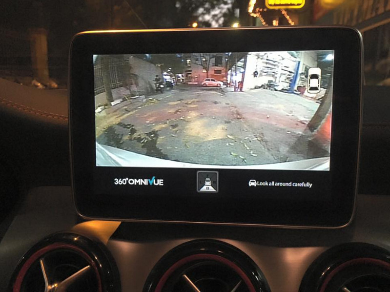 Camera 360 độ ô tô cho xe Mercedes Benz CLA 45 AMG - 2