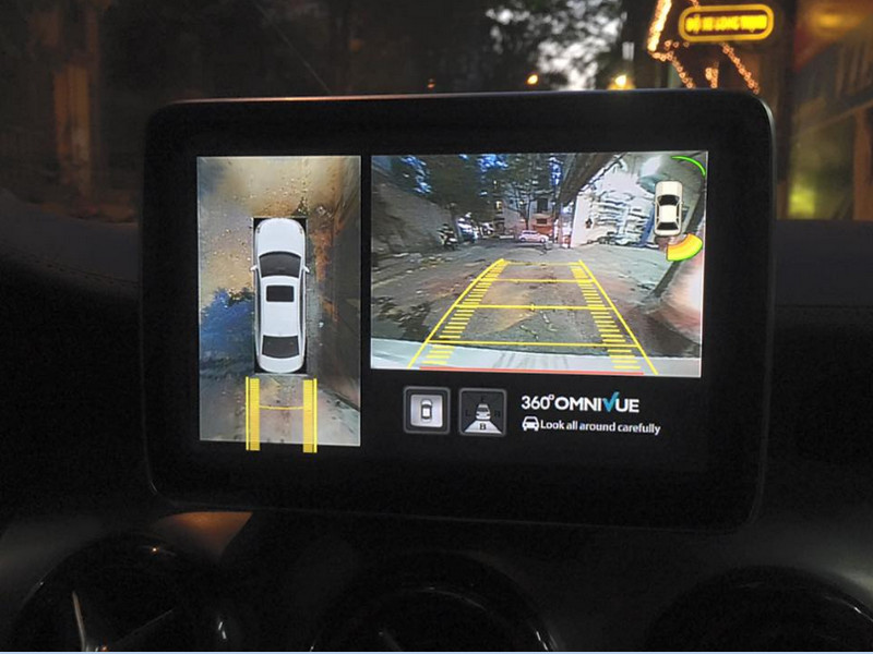 Camera 360 độ ô tô cho xe Mercedes Benz CLA 45 AMG - 3