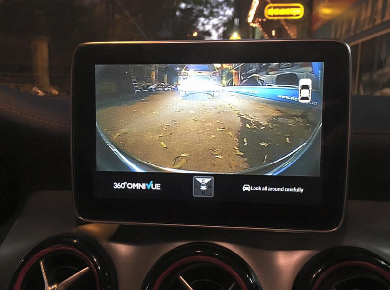 Camera 360 độ ô tô cho xe Mercedes Benz CLA 45 AMG - 4