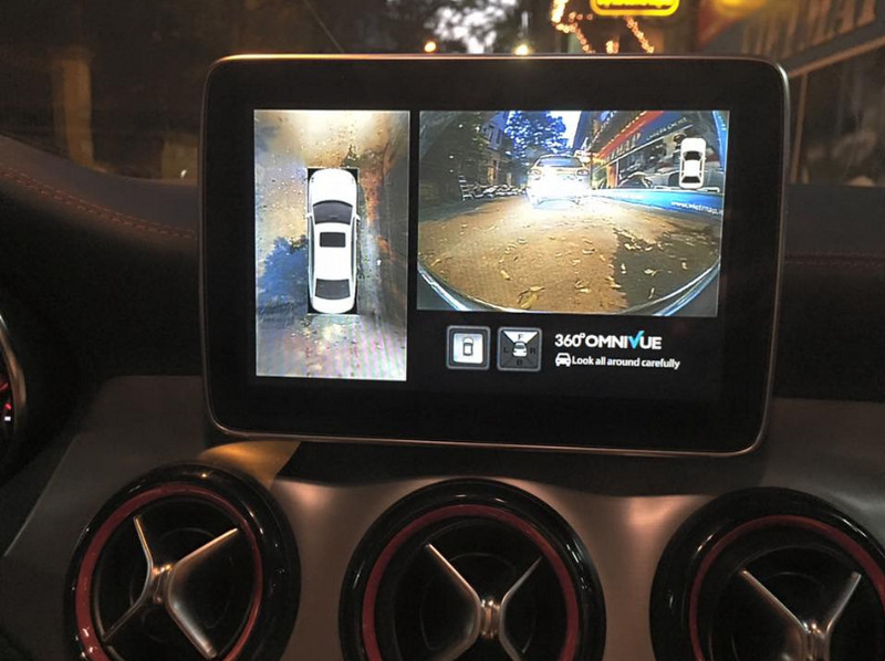 Camera 360 độ ô tô cho xe Mercedes Benz CLA 45 AMG - 5