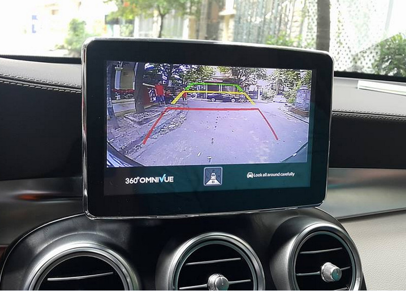 Camera 360 độ ô tô cho xe Mercedes GLC300 - 9