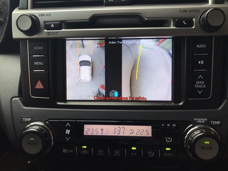 Camera 360 ô tô cho xe Toyota Prado - 3