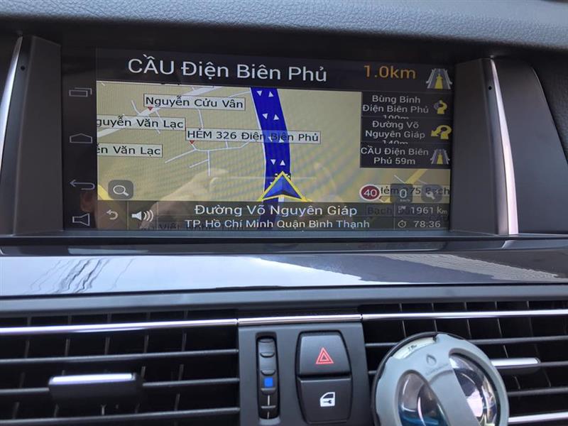 Bản đồ GPS dẫn đường tích hợp cho màn hình DVD xe BMW