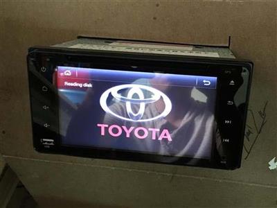 Màn hình DVD cho xe Toyota chạy hệ điều hành Android có ổ đĩa