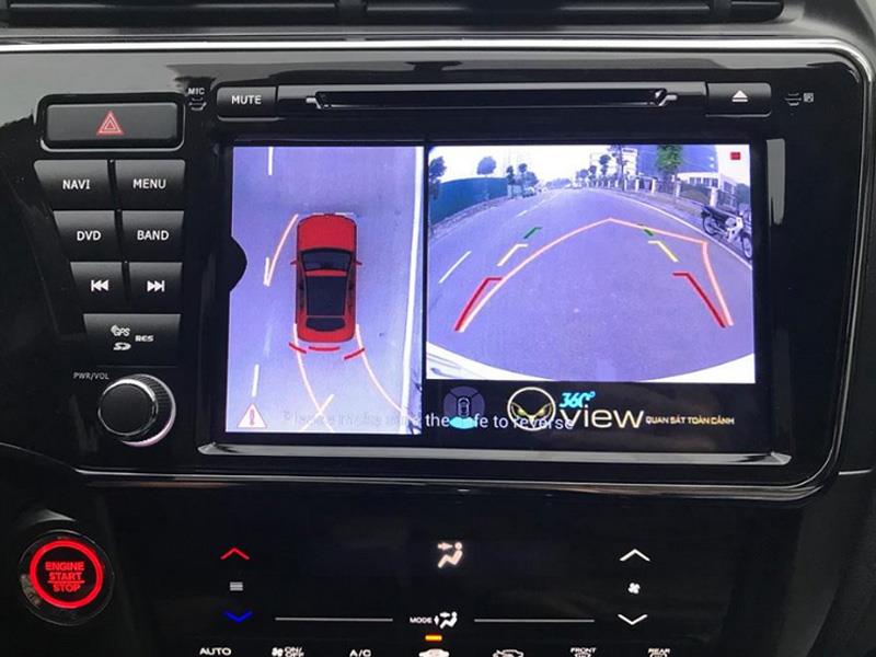 Camera 360 độ Oview cho xe ô tô Honda City