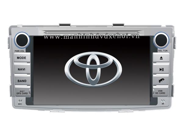Màn hình DVD theo xe Toyota Fortunner 2014
