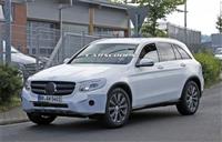 Mercedes GLC trên đường thử