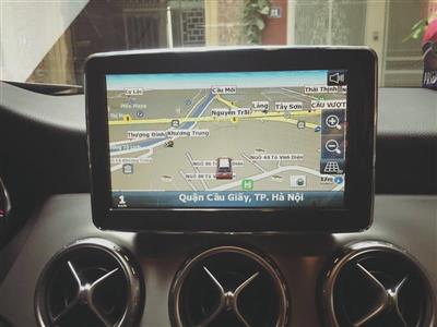 Bản đồ GPS dẫn đường tích hợp cho màn hình DVD xe Mercedes