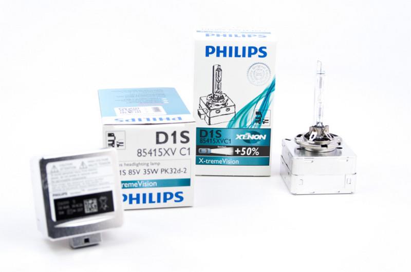 Bóng đèn Xenon ô tô D1S +50% Philips X-tremeVision - 3