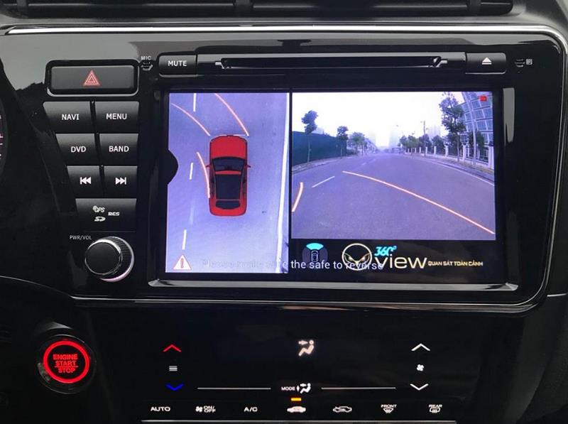 Camera 360 độ Oview cho xe ô tô Honda City - 4