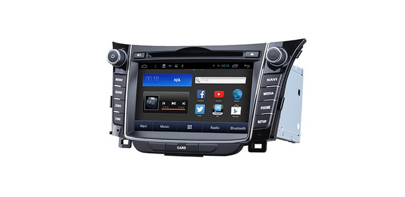 Đầu màn hình DVD cho xe ô tô Hyundai i30 - 3
