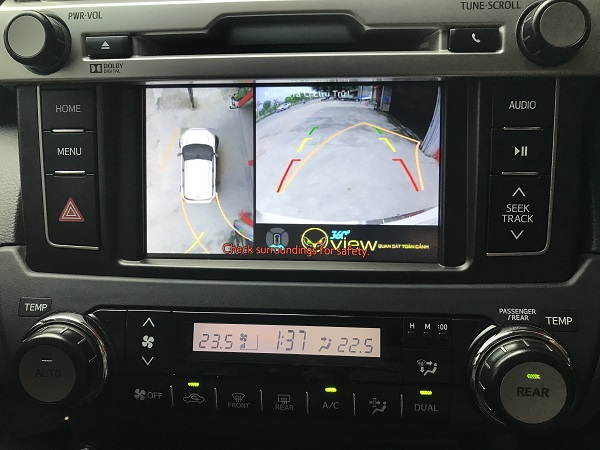 Camera 360 độ OVIEW cho xe Toyota Land Cruise Prado 2017 - 7