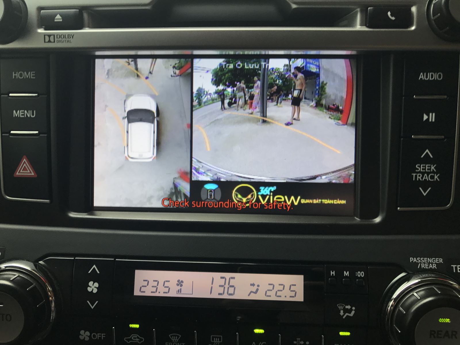 Camera 360 độ OVIEW cho xe Toyota Land Cruise Prado 2017 - 7