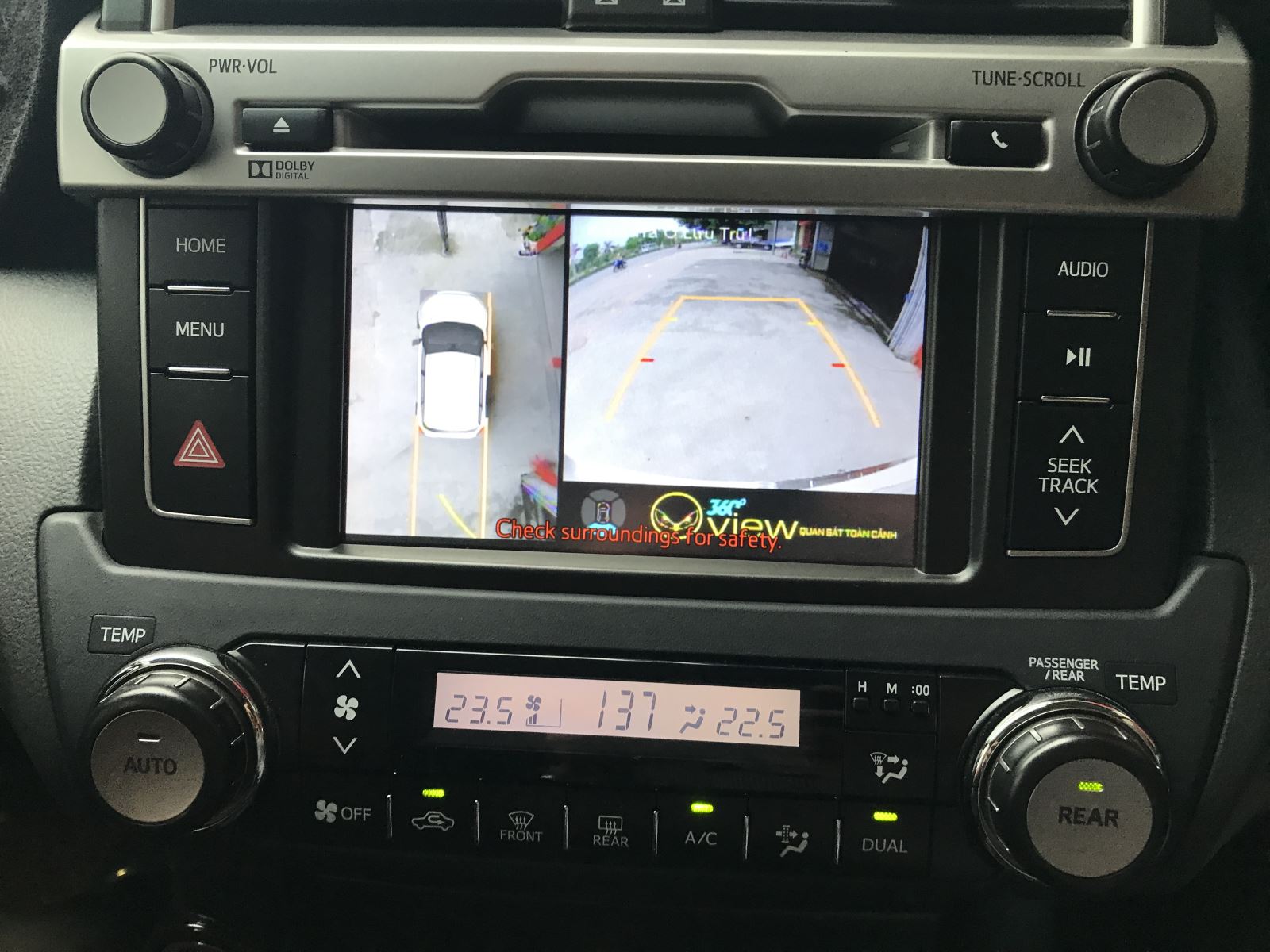 Camera 360 độ OVIEW cho xe Toyota Land Cruise Prado 2017 - 8